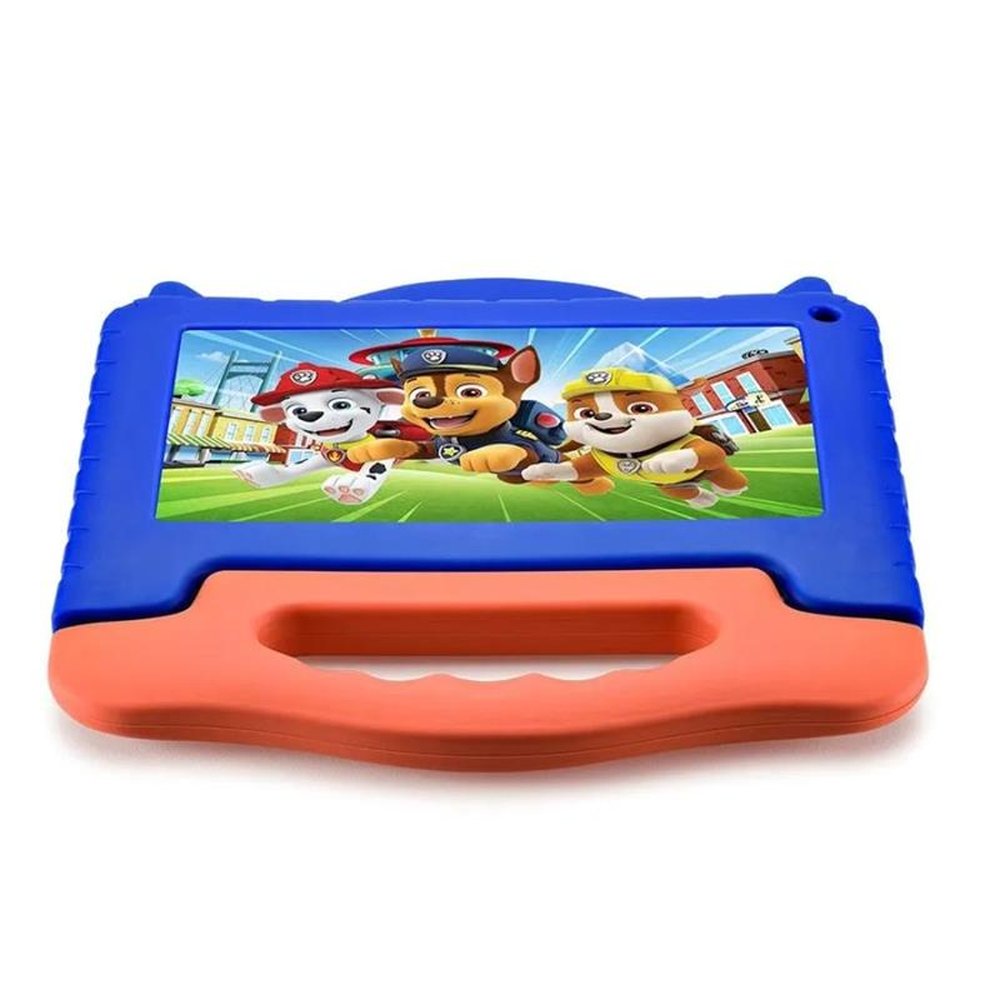 Tablet Multilaser Tela 7" 32GB Patrulha Canina 2GB RAM WI-FI Quad Core Android 13 (Go Edition) com Controle Parental NB403 - Azul
