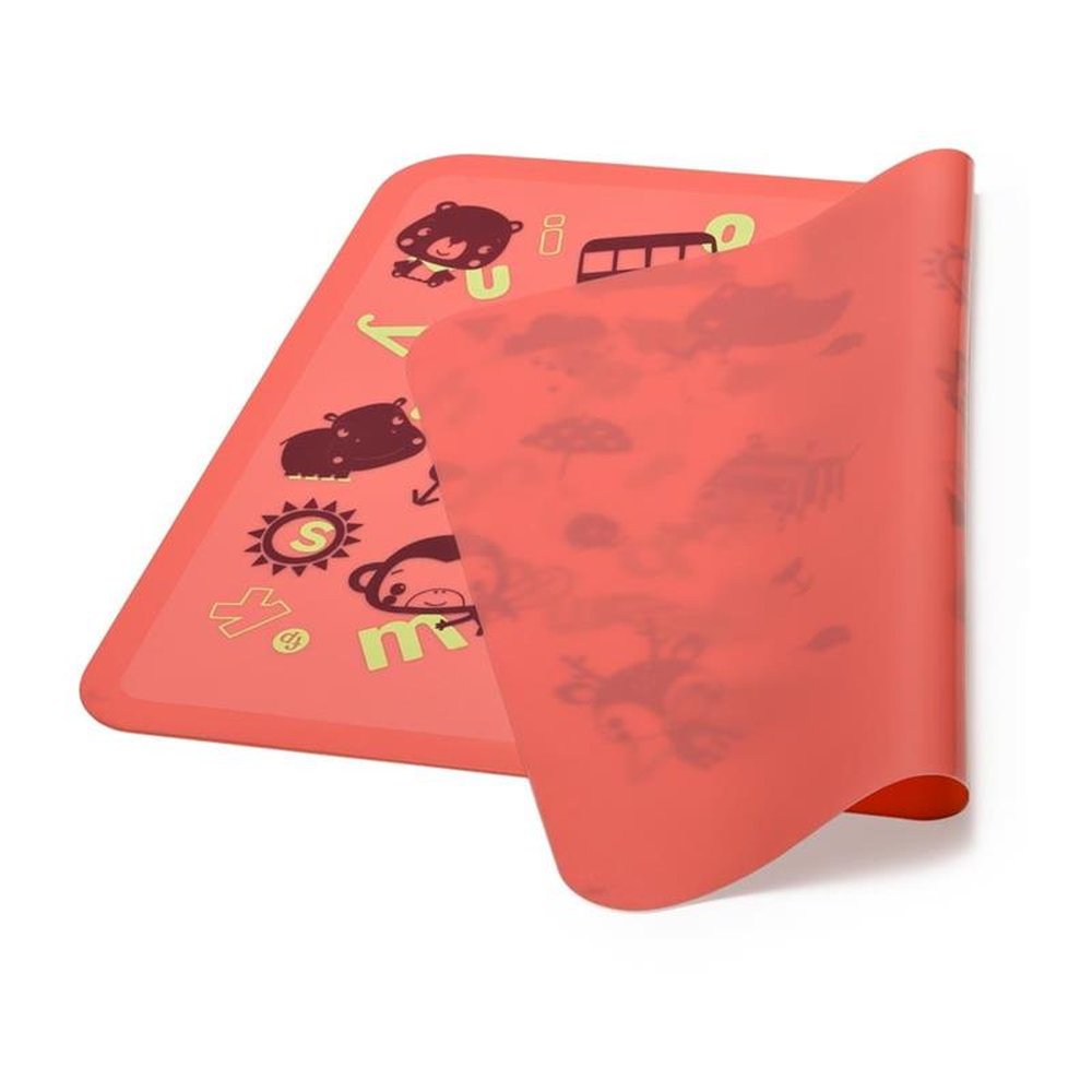 Lugar Americano de Silicone Estampado Yummy! Coral Fisher-Price - BB1196