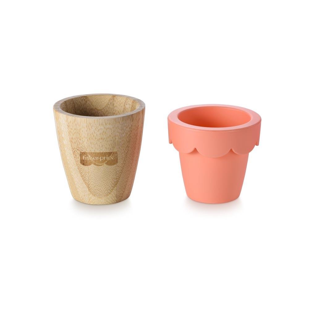 Copo de Treinamento Bam n Boo 6+M Rosa Fisher Price - BB1177