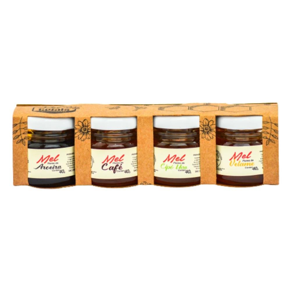 Mel kit 4 floradas 160g