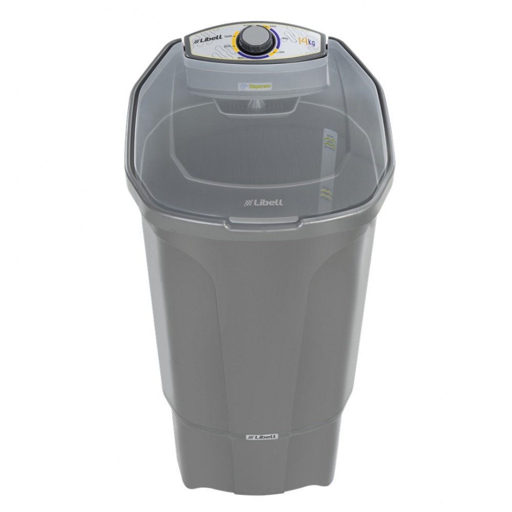 Tanquinho Libell 14 Kg Com Lavagem por Turbilhonamento Prata 220v