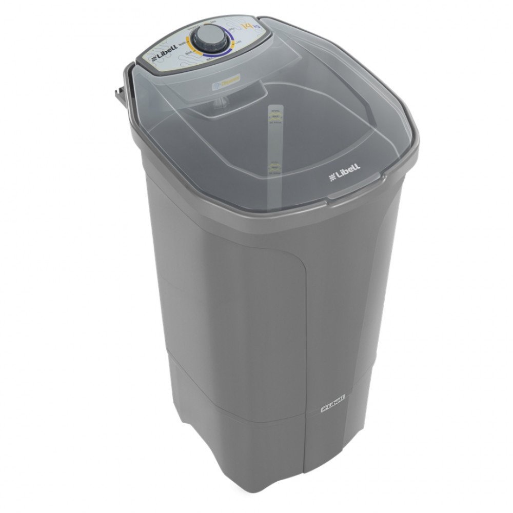 Tanquinho Libell 14 Kg Com Lavagem por Turbilhonamento Prata 220v