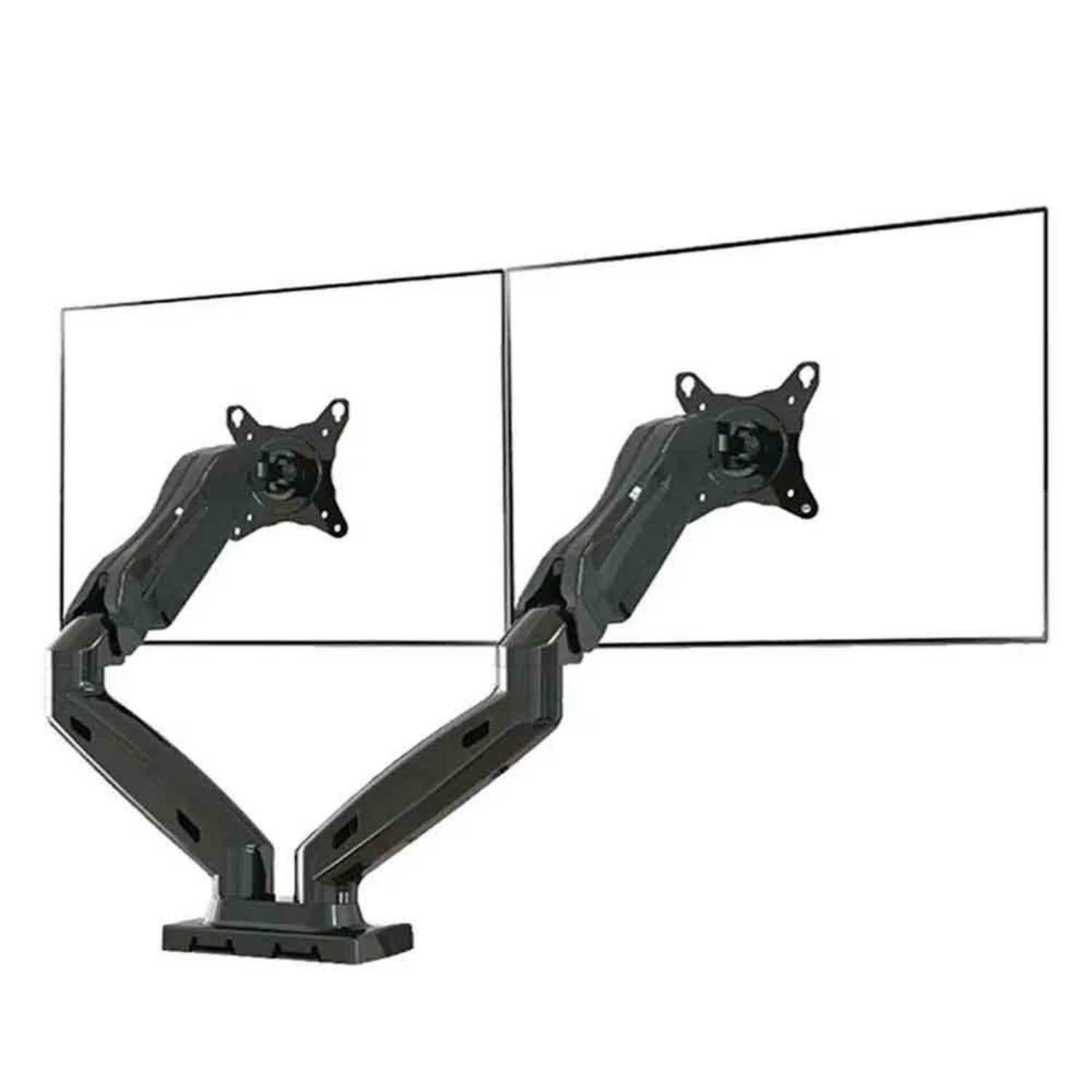 Suporte monitor north bayou articulado para 2 monitores 17" a 27" com pistao a gas f160 nb