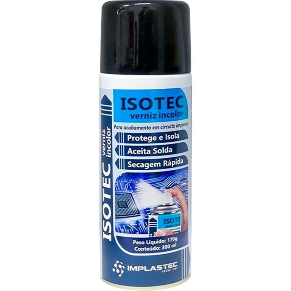Verniz Para Proteção de Placa PCI Isotec Implastec Un.Venda: CX/12