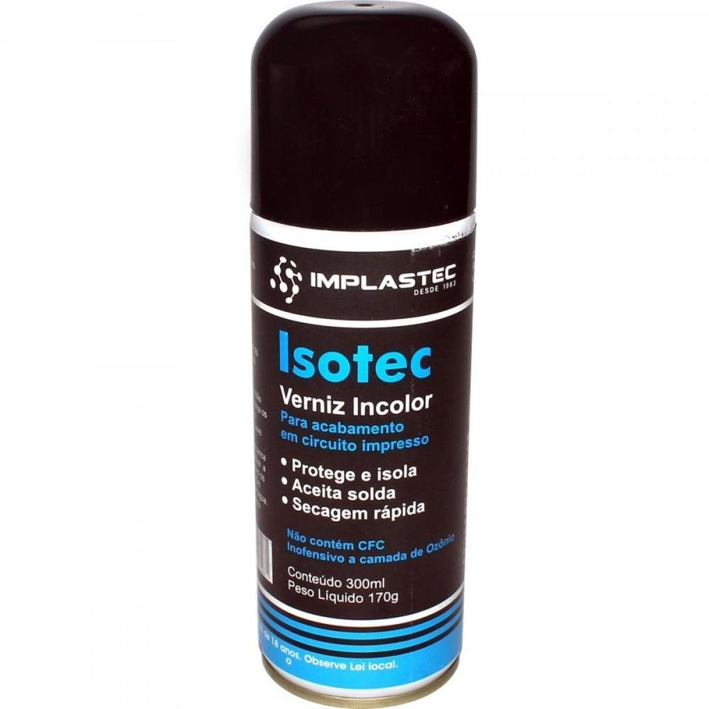 Verniz Para Proteção de Placa PCI Isotec Implastec Un.Venda: CX/12
