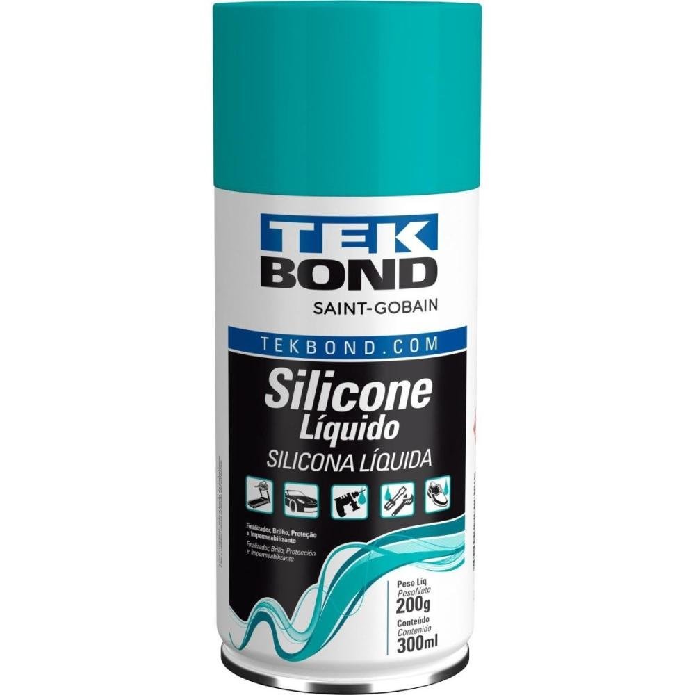 Silicone Líquido 300Ml TEKBOND - Caixa com 12 unidades