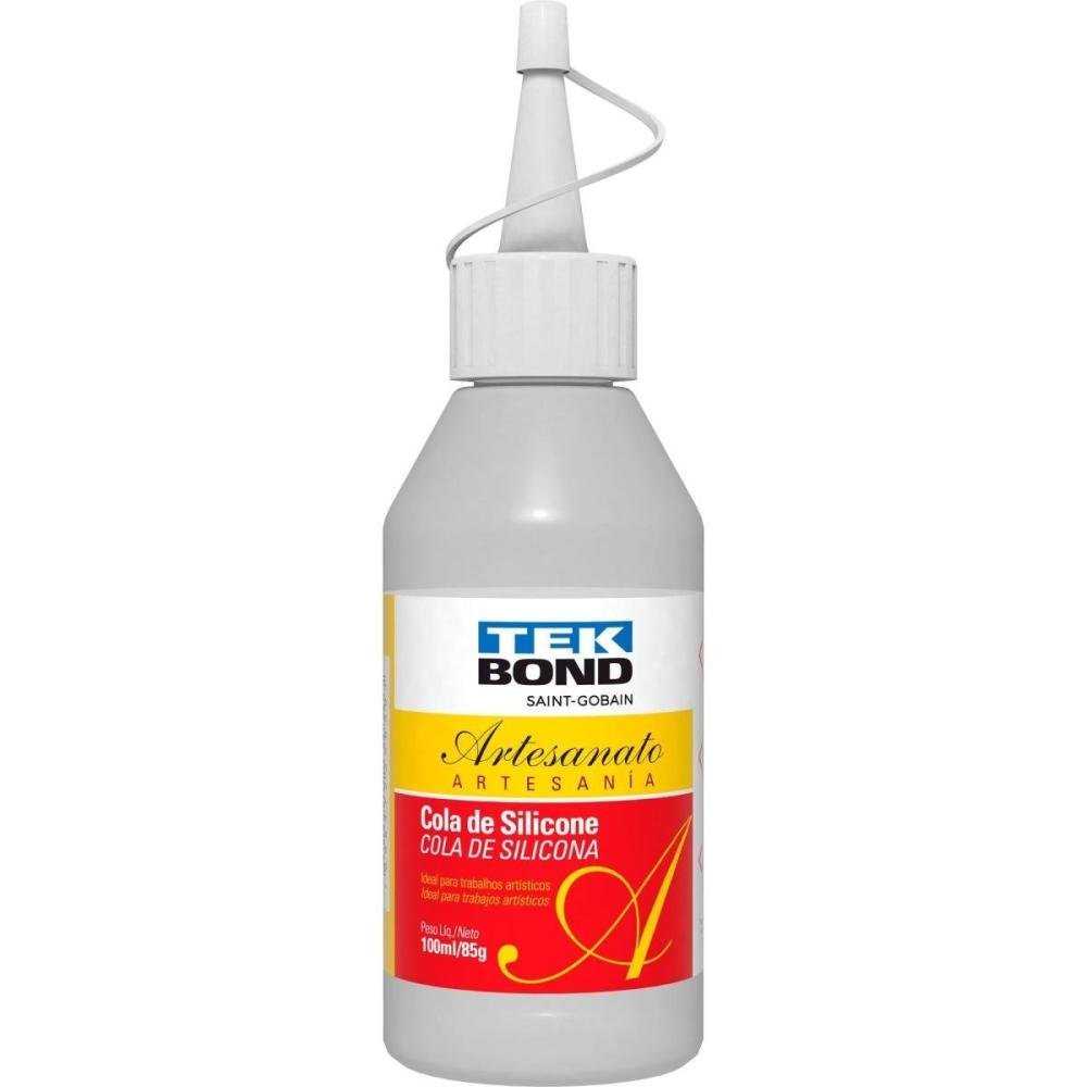 Cola de Silicone p/ Artesanato 85g TEKBOND