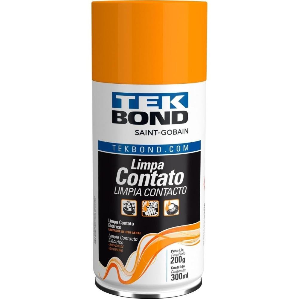 Limpa Contato 300ml TEKBOND Un.Venda: CX/12
