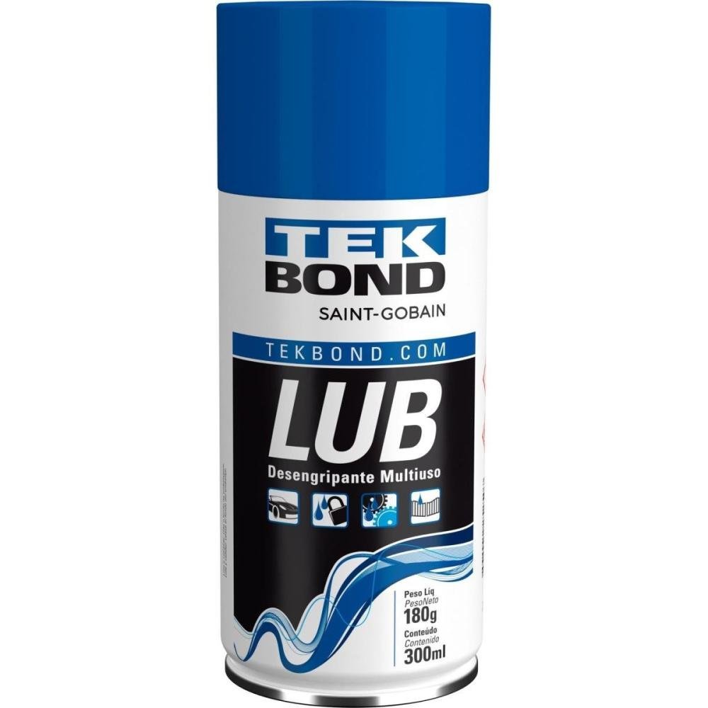 Lub Desengripante 300ml TEKBOND Un.Venda: CX/12