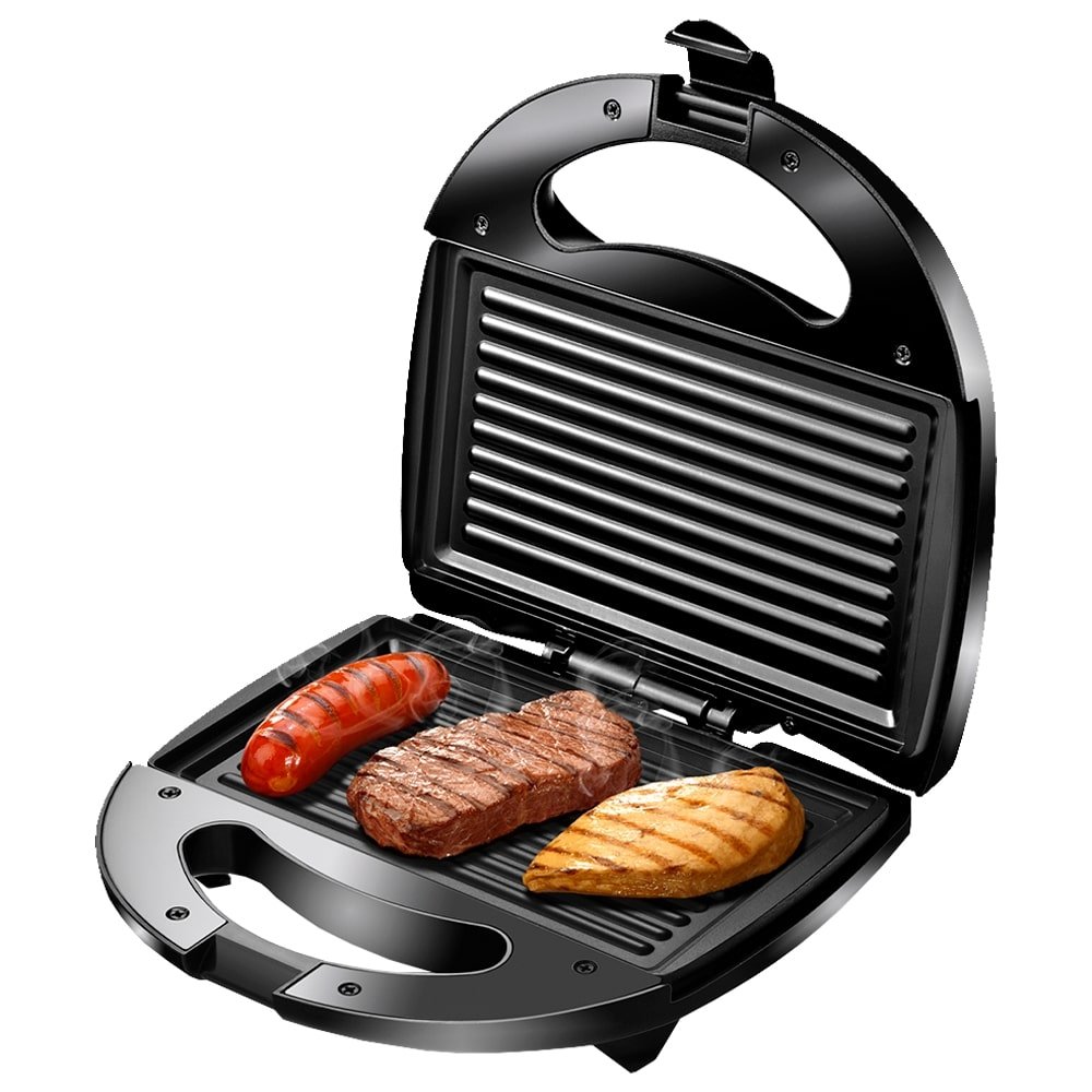 Sanduicheira Grill Mondial S-13 Ultra - Antiaderente, 750W, Preto, 220V