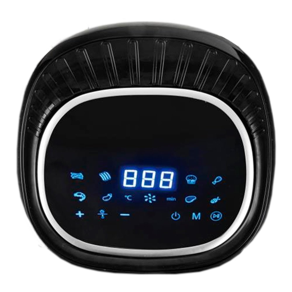 Fritadeira Air Fryer Mallory Digital Premium 5,5 Litros 1500W Preto 110V