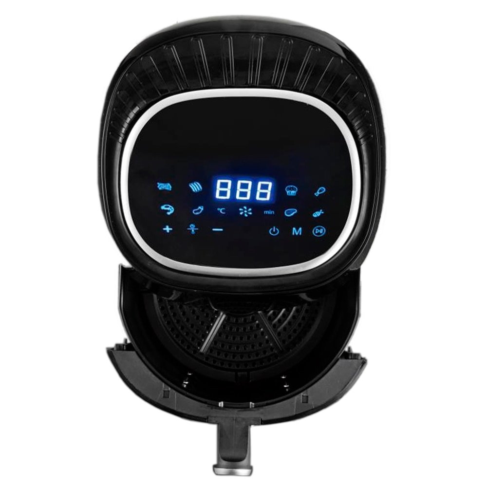 Fritadeira Air Fryer Mallory Digital Premium 5,5 Litros 1500W Preto 110V