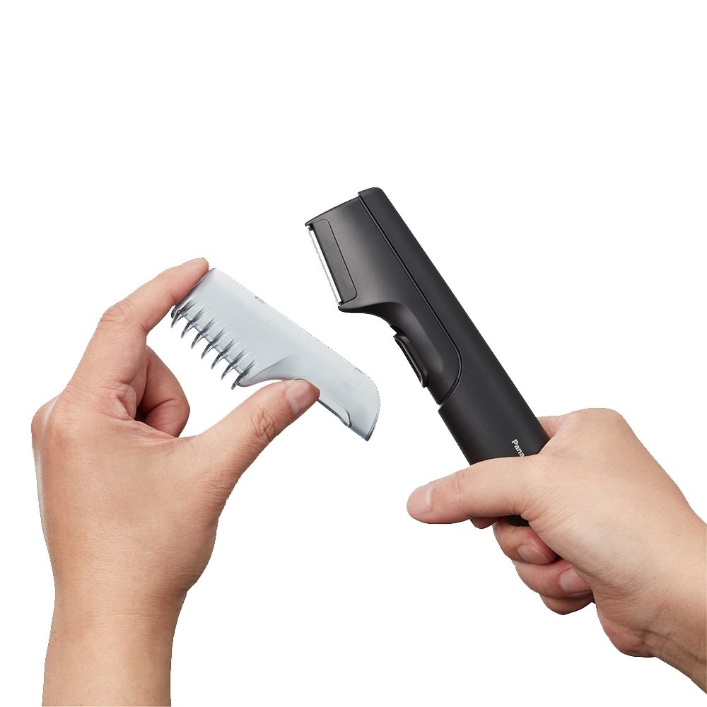 Aparador de Pelos Panasonic Mini V-Razor GK20-K572 | Skin Protective, IPX7, Preto/Cinza