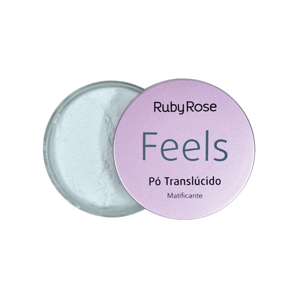 Pó Translucido Ruby Rose Feels Efeito Matificante
