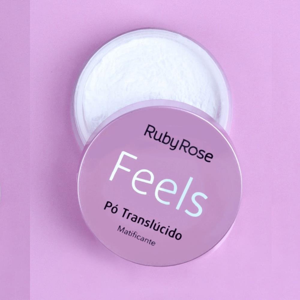 Pó Translucido Ruby Rose Feels Efeito Matificante