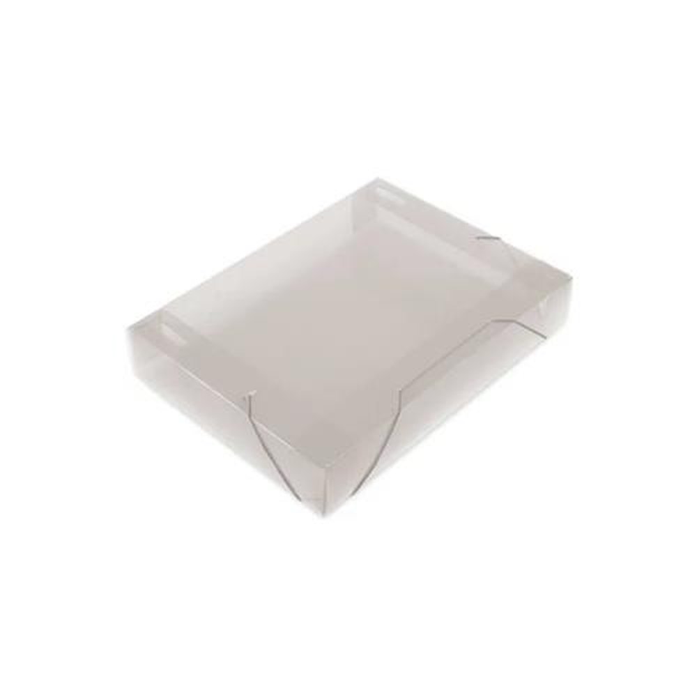 Pasta Escolar Polibras 55mm Soft - Cristal