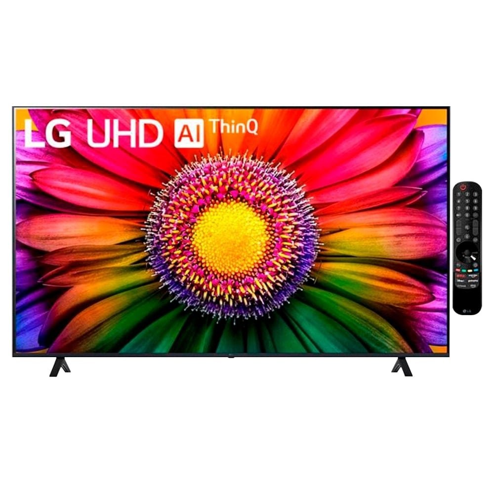 Smart TV LED 55" LG 55UR871C0SA 4K UHD | Wi-Fi, 2 USB, 3 HDMI, Inteligência Artificial, 60Hz