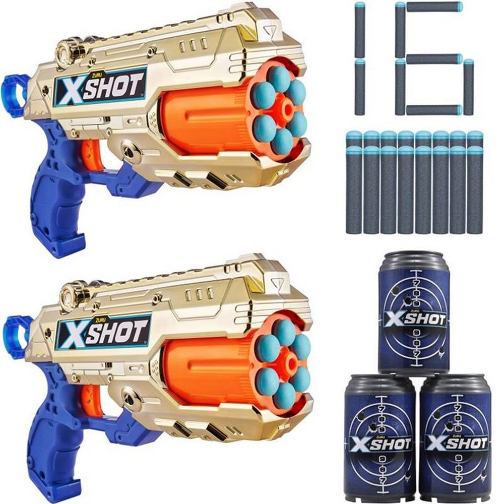 Lançador X-Shot - Royale Edition 2x Reflex 6