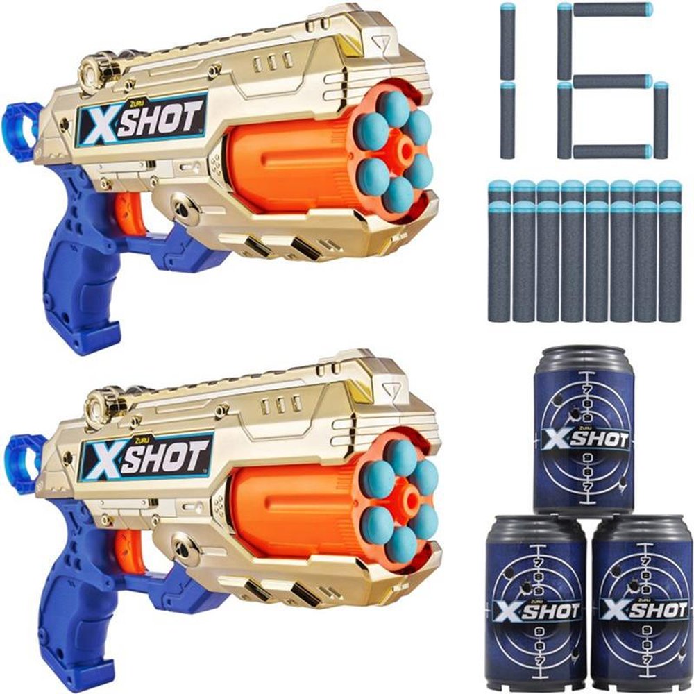 Lançador X-Shot - Royale Edition 2x Reflex 6