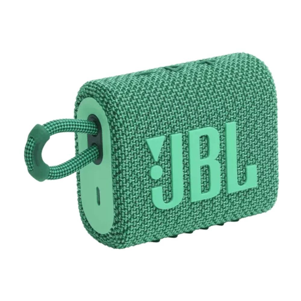 Caixa de Som Jbl Go 3 Bluetooth 4.2w Verde, JBLGO3ECOGRN