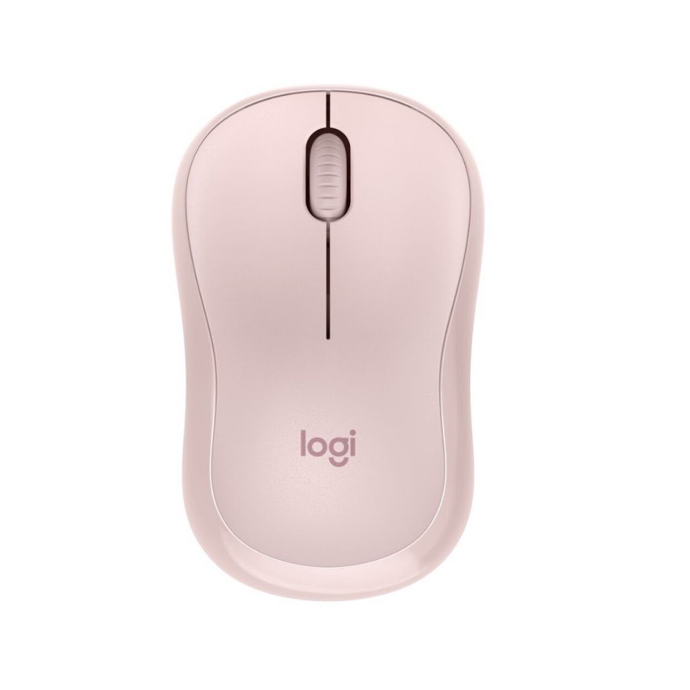 Mouse Bluetooth Logitech M240 Silent, Design Ambidestro Compacto, Rosa - 910-007117.