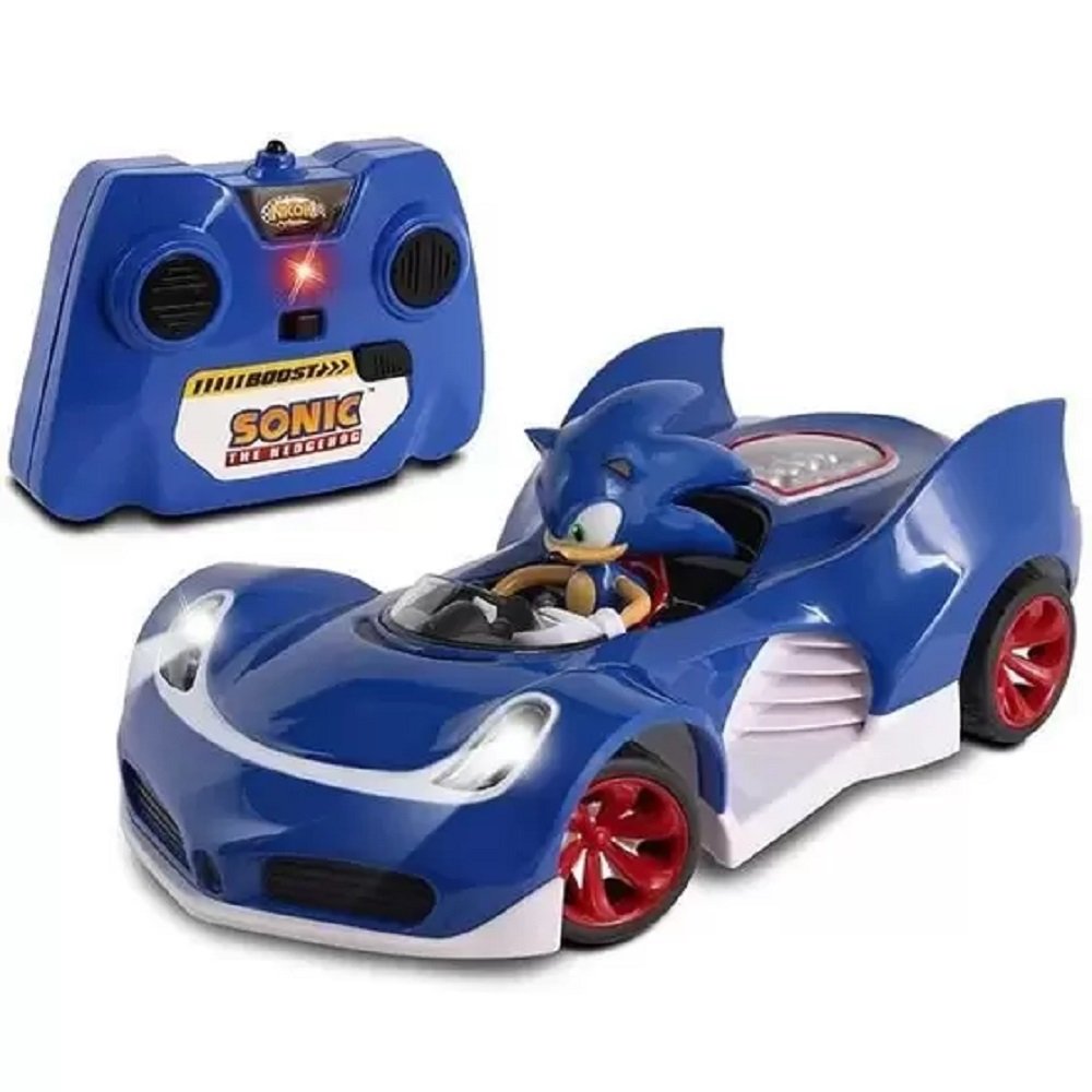 Veiculo Sonic Master Pilot Radio Control 7 Funcoes Bateria Recarregavel