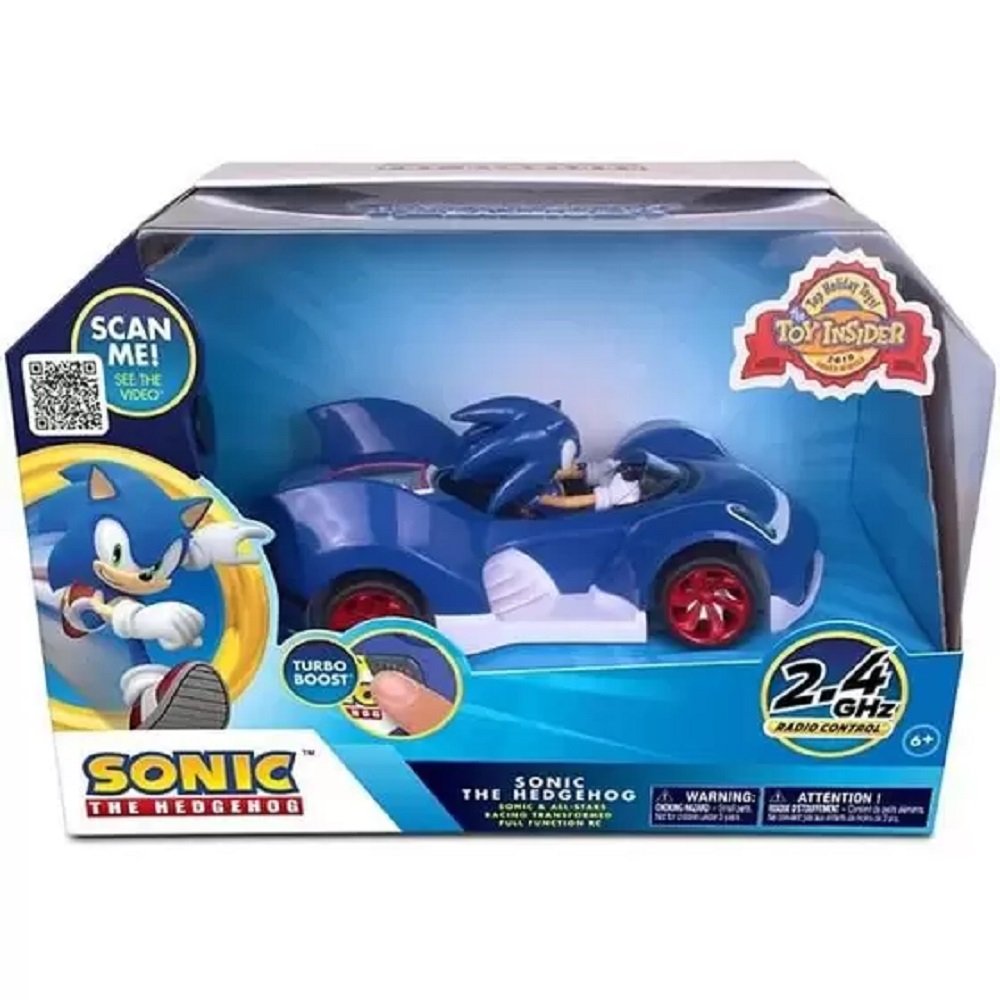 Veiculo Sonic Master Pilot Radio Control 7 Funcoes Bateria Recarregavel