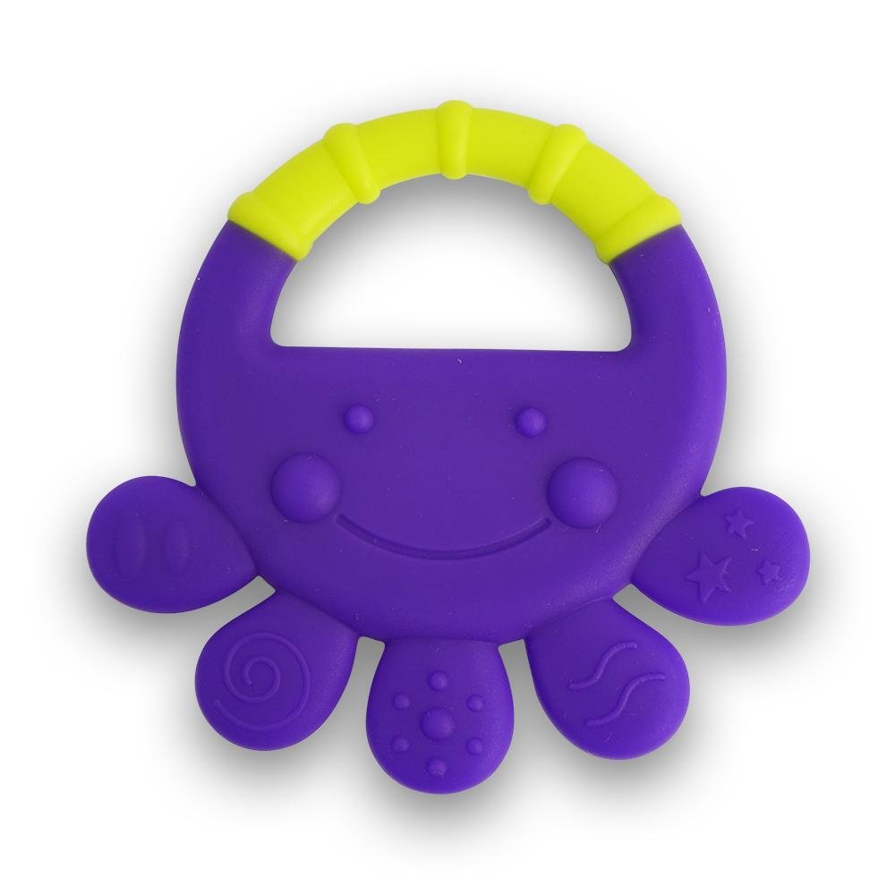 Mordedor de Silicone Ocean Friends Polvo MultikidsBaby - BB1238