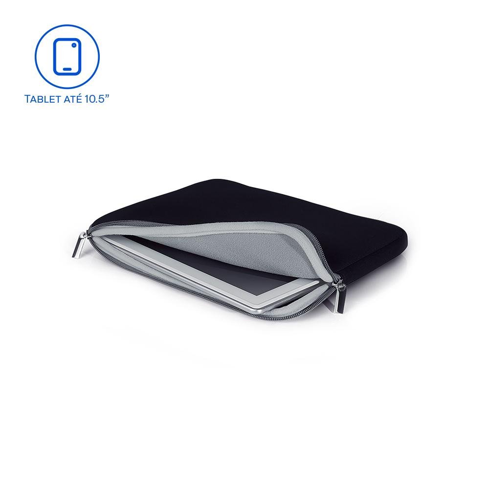 Case Neoprene Preta para Tablet ate 10,5" Multi - BO442