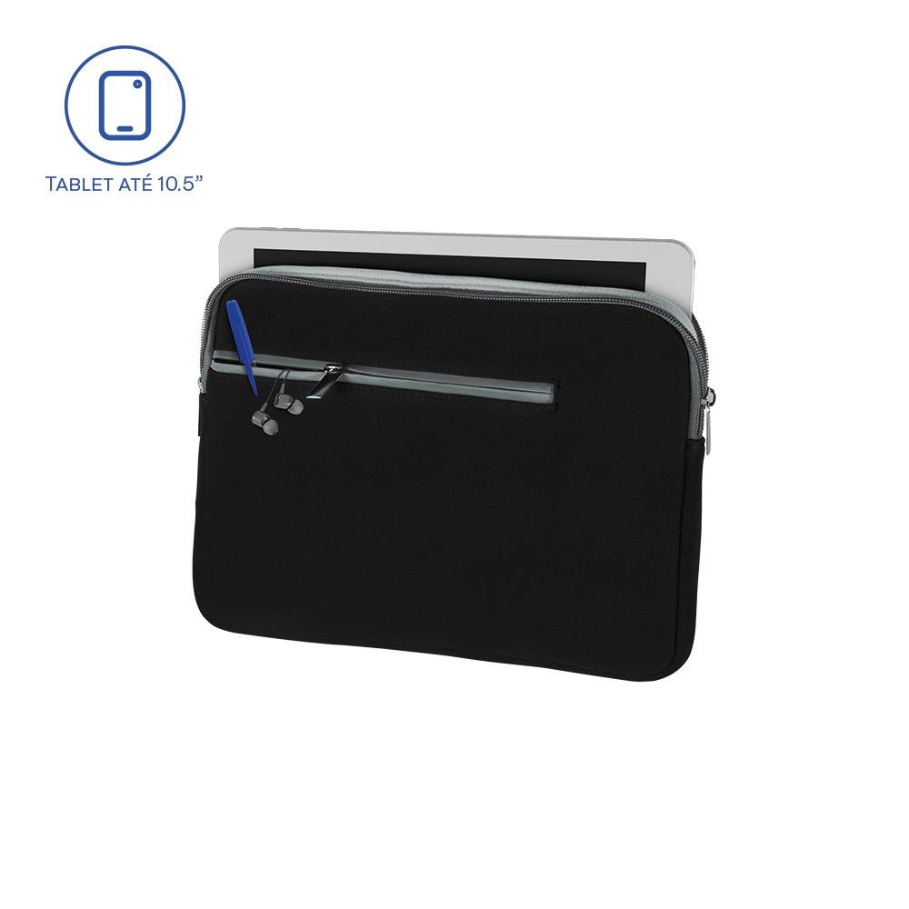 Case Neoprene Preta para Tablet ate 10,5" Multi - BO442