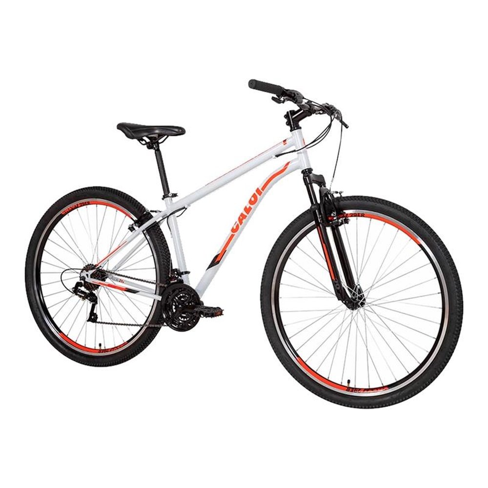 Bicicleta Adulto Caloi Velox Aro 29 | Quadro de Aço, Tamanho 17, Freio V-Brake, Branco
