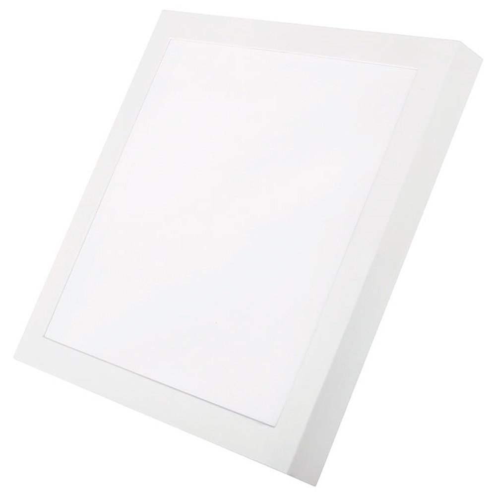 Plafon Painel LED Avant Quadrado Sobrepor - 3K, 30W, 40cm, 2400 Lúmens