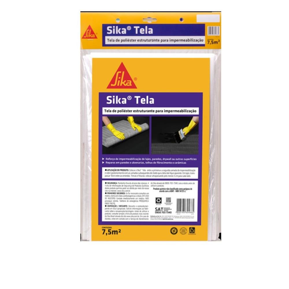 Sikatela Tela de Reforço para Impermeabilização (0,75x10m)