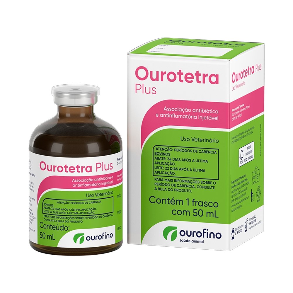 Ourotetra Plus Ouro Fino 50ml