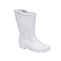Bota Pega Forte Cano Médio, sem Meia, Branco, 42