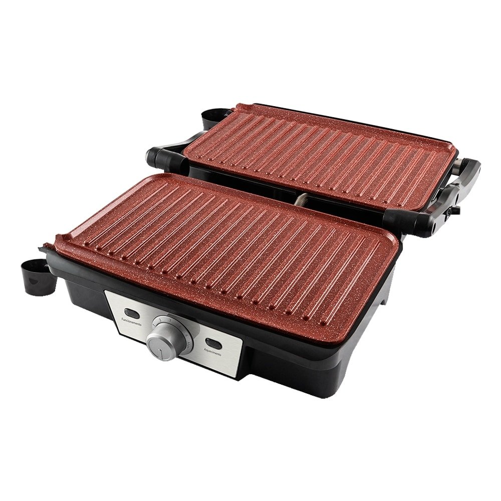Grill Cerâmico Redstone Philco PGR19PI - 7 Temperaturas, Seletor de Temperatura, Preto/Inox, 220V