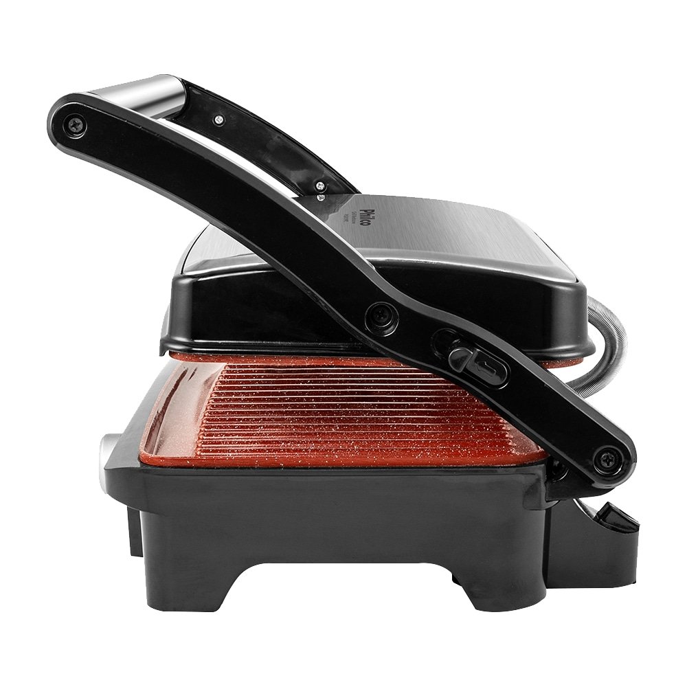 Grill Cerâmico Redstone Philco PGR19PI - 7 Temperaturas, Seletor de Temperatura, Preto/Inox, 220V