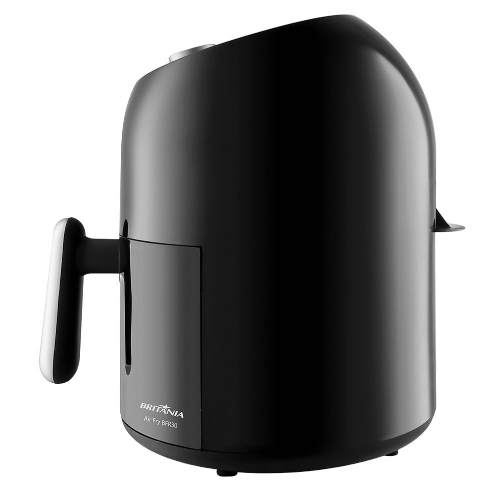 Fritadeira Air Fryer Britânia BFR30 - 1000W 3 Litros Antiaderente Preto 220V