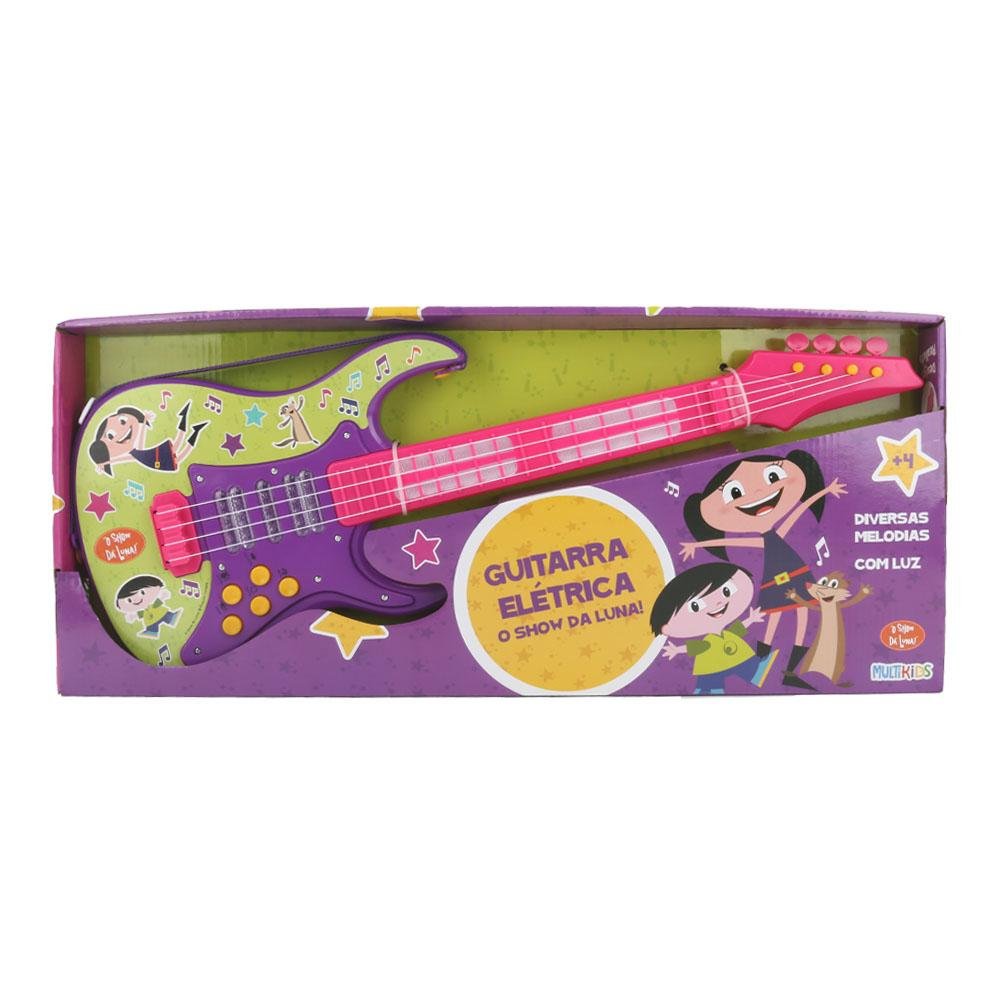 Guitarra Eletrica O Show da Luna Multikids - BR1799