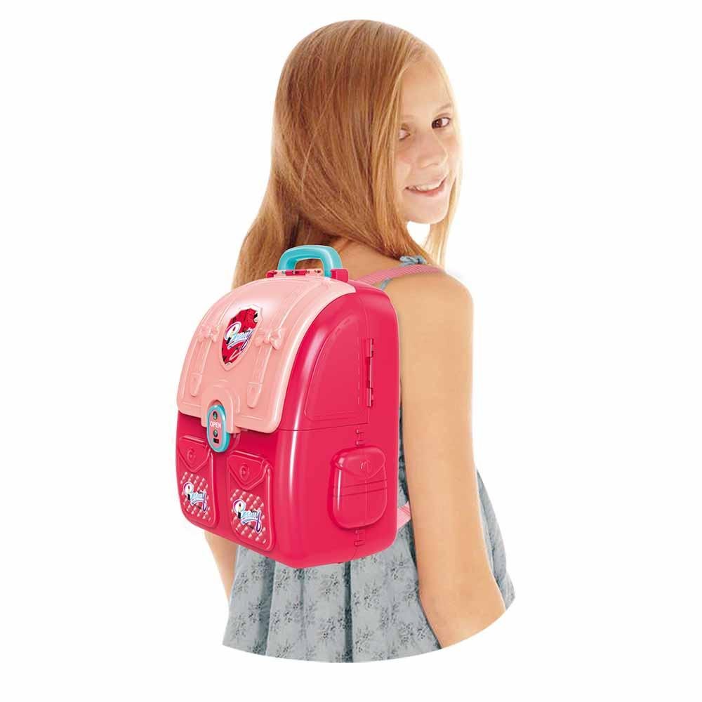 Mochila Cabeleireira Com Acessorios Workshop Jr. Multikids - BR1667