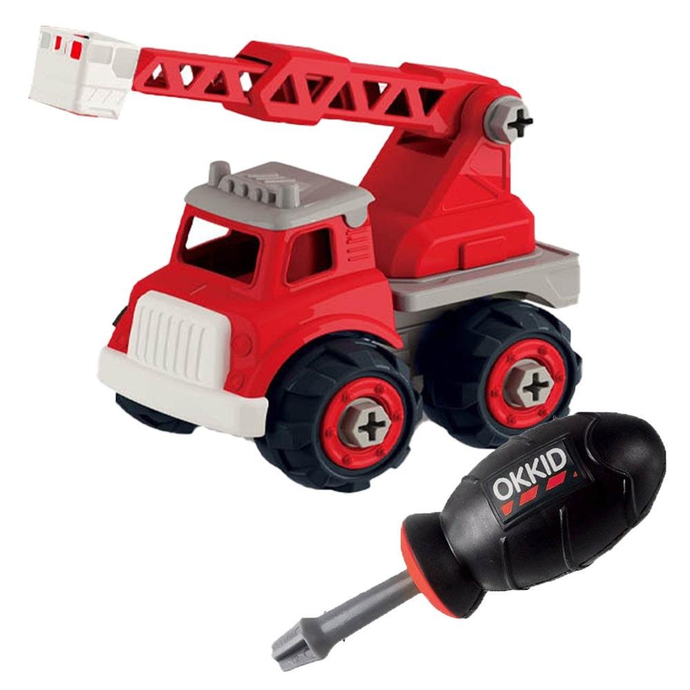 Caminhão de Bombeiro 16 Peças City Machine Multikids - BR1867