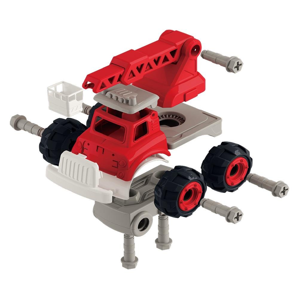 Caminhão de Bombeiro 16 Peças City Machine Multikids - BR1867