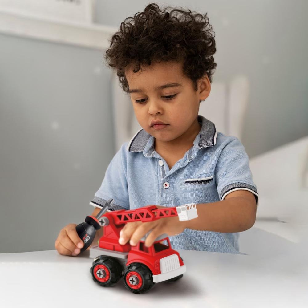 Caminhão de Bombeiro 16 Peças City Machine Multikids - BR1867