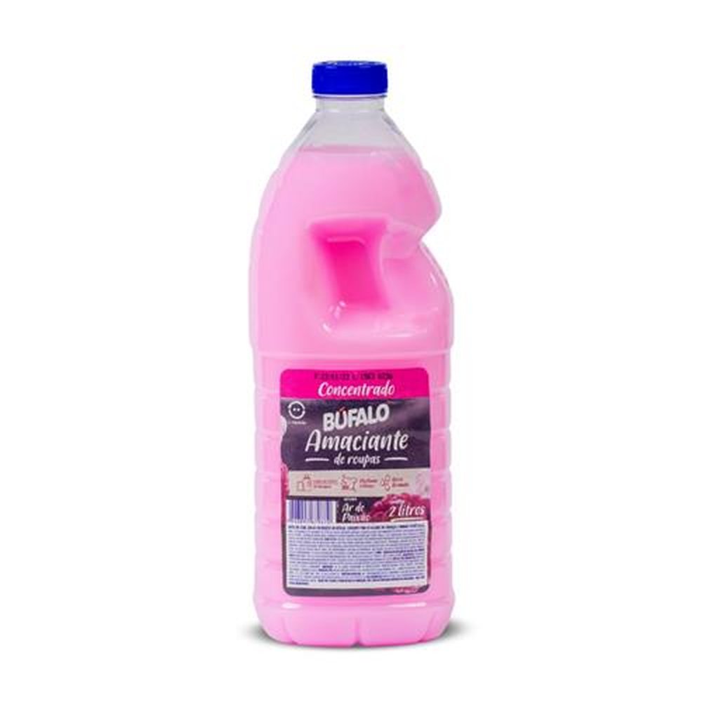 Amaciante Concentrado Bufalo - Ar de paixão 2.000 ml-Embalagem com 6 Unidades