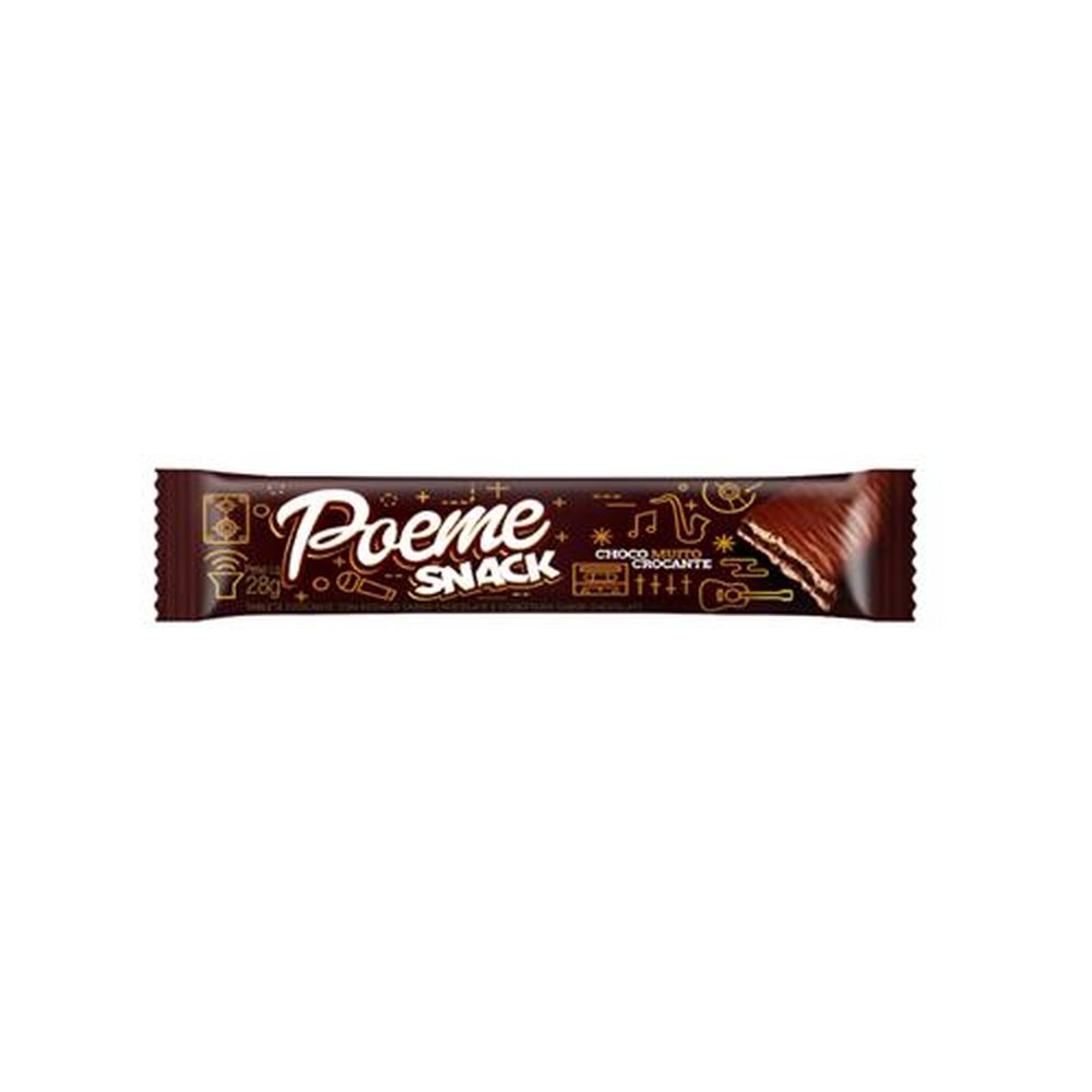 Tablete Poeme Snack Chocolate Ao Leite 40X28g