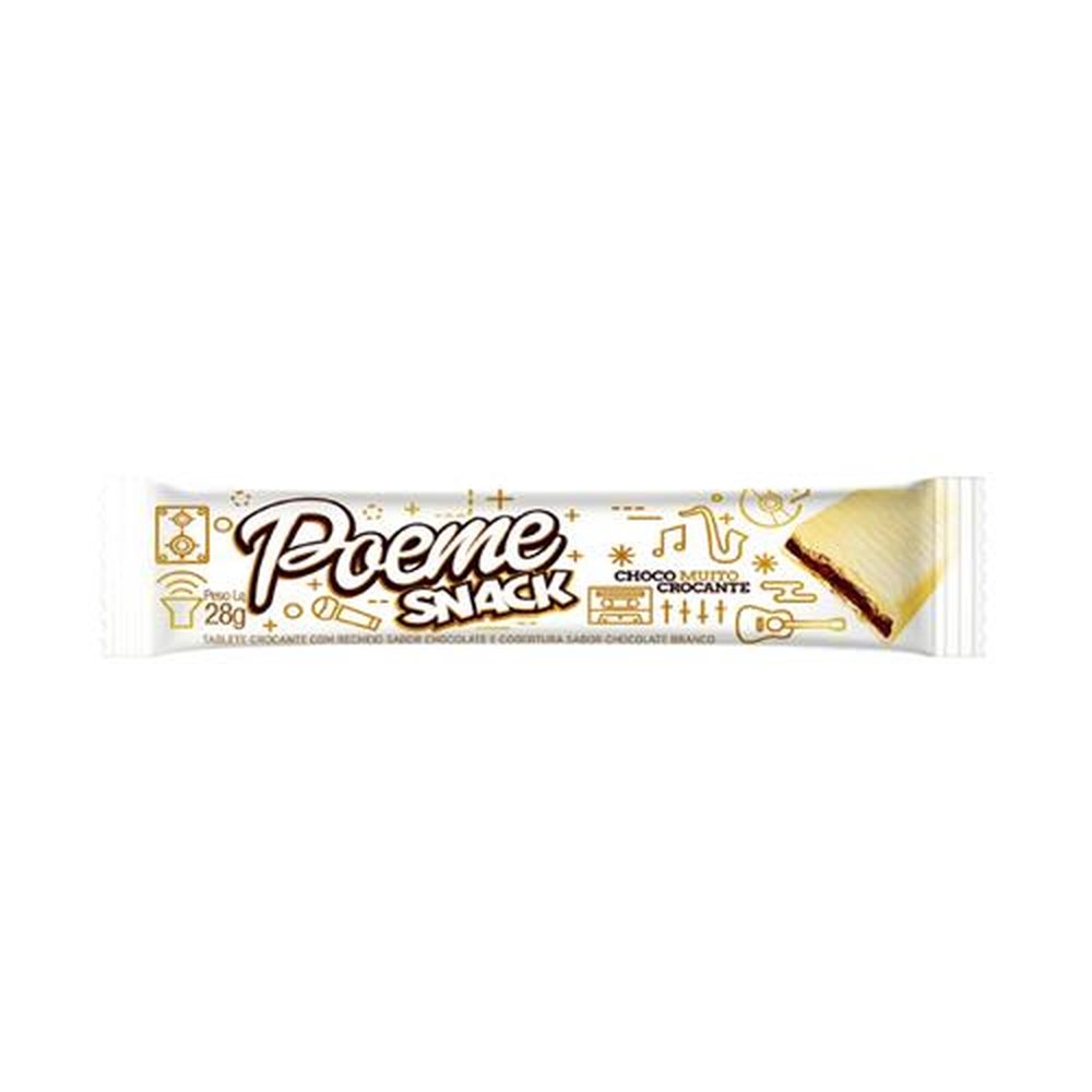 Tablete Poeme Snack Chocolate Branco 40X28g