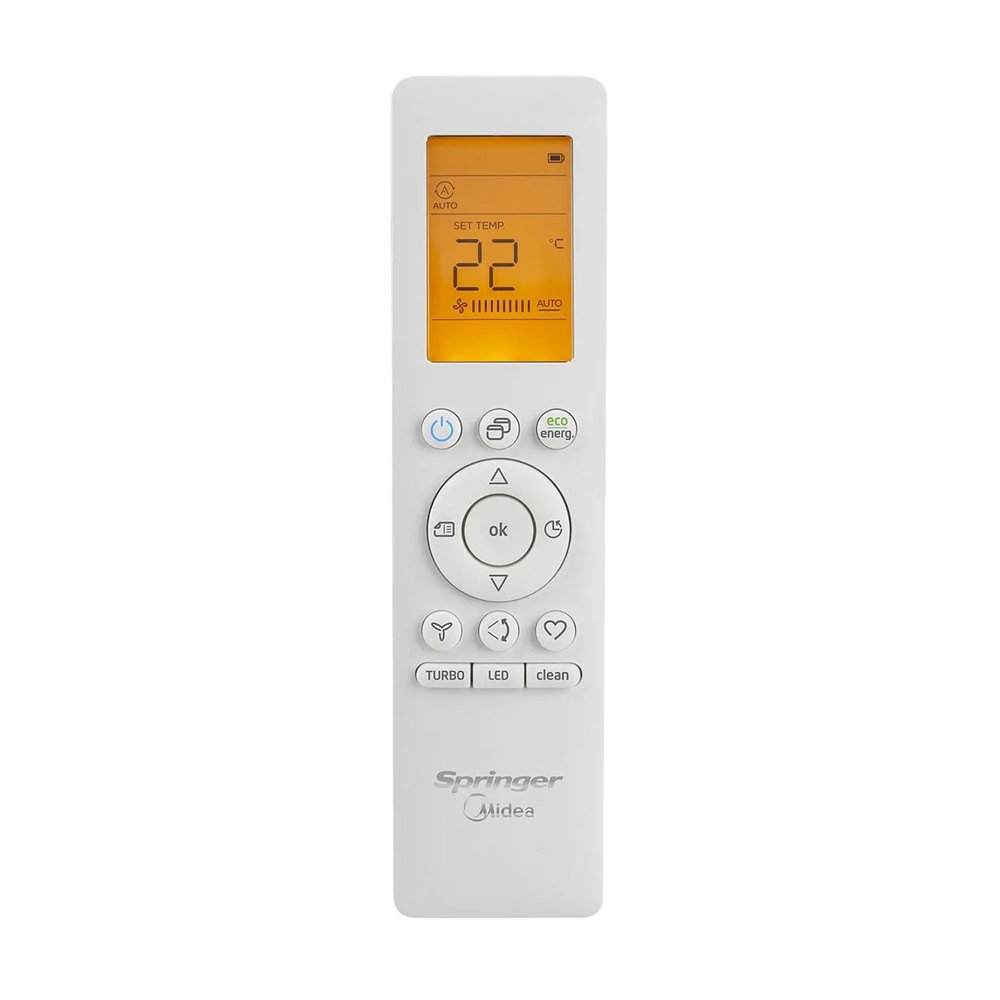 Ar Condicionado Split 9.000 BTUS Midea Springer AirVolution Connect 38TVCI09S5 - Frio, Assistente de Voz, Inverter, Branco 220V