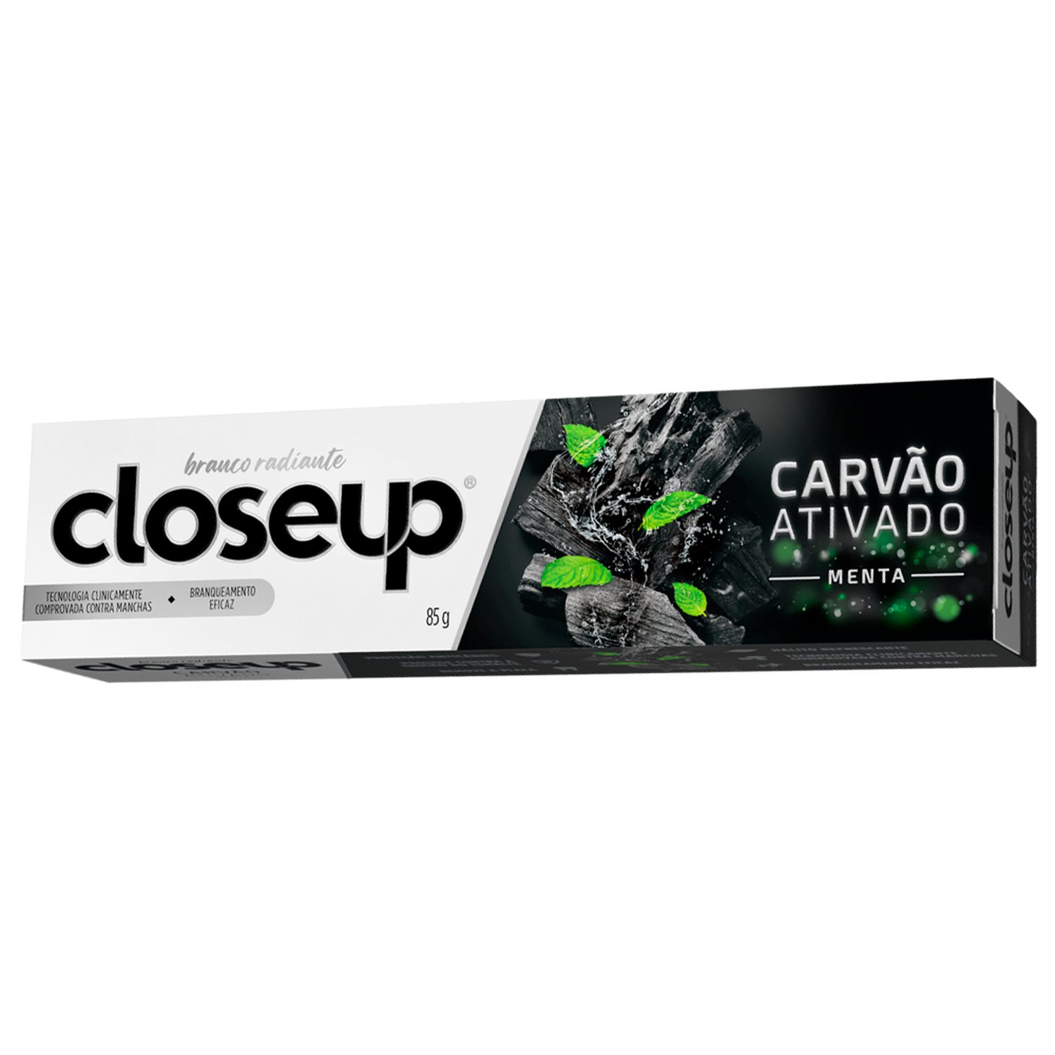 Creme Dental Close-Up Menta Carvão Ativado 85G
