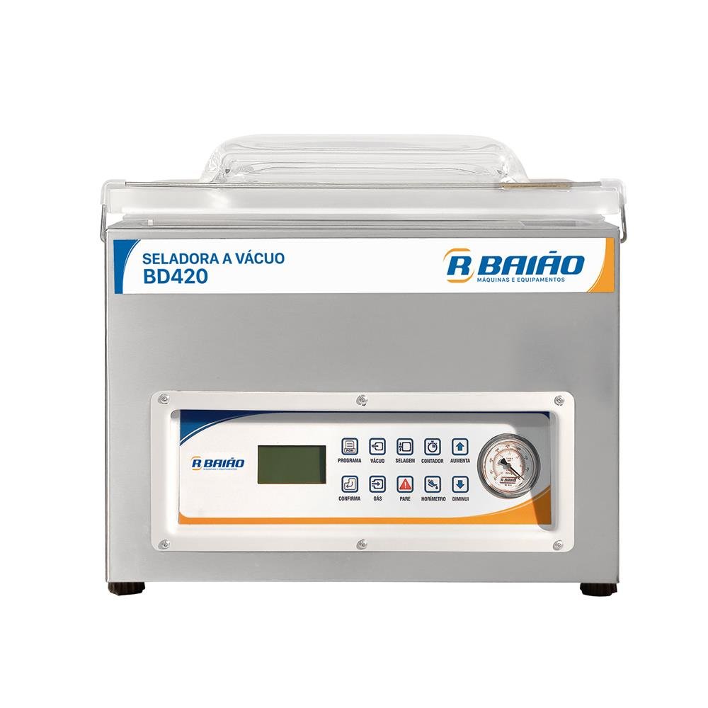Seladora A Vácuo De Câmara De Mesa BD420 Com Bomba De 19M³/H - 220V