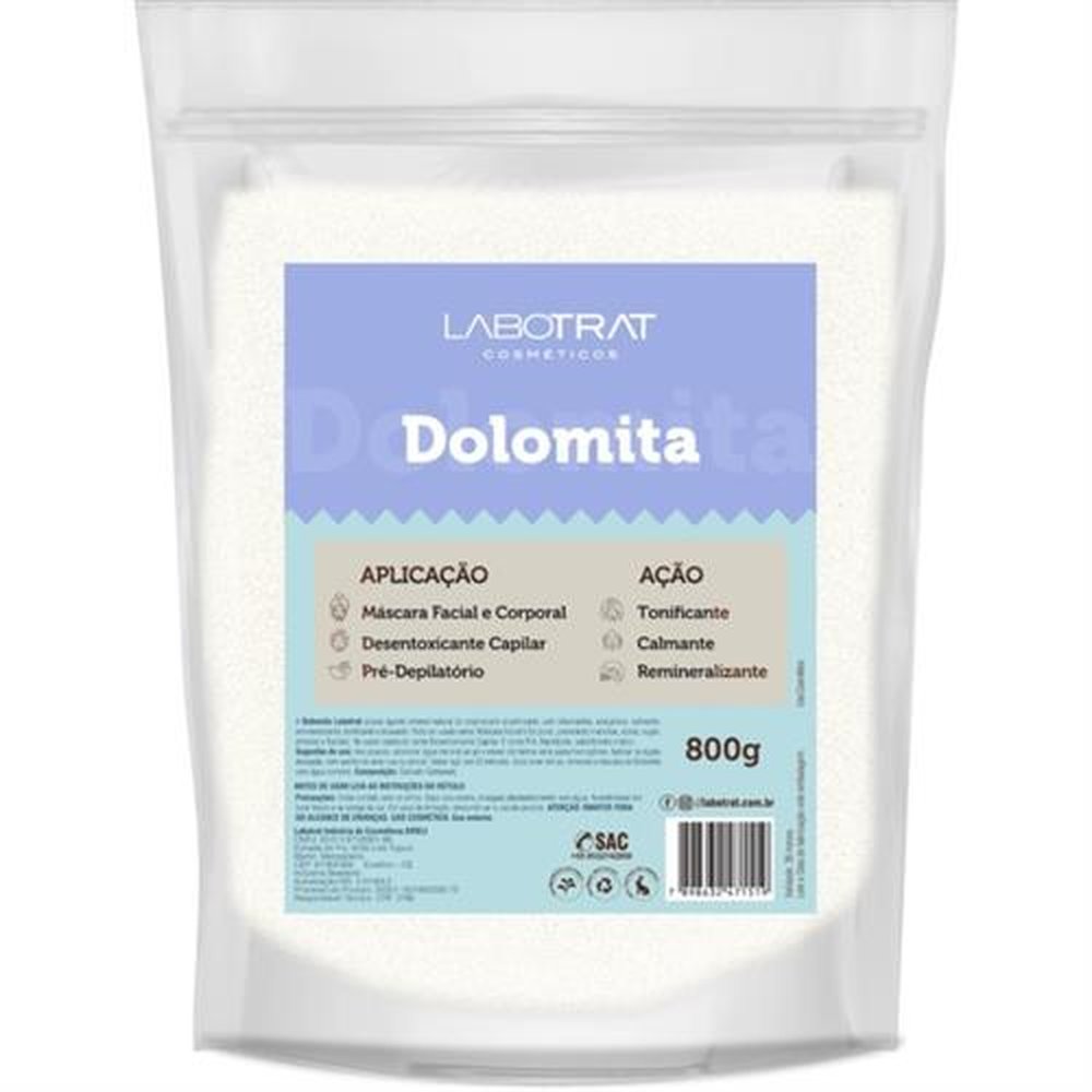 Dolomita Cosmética 800g Labotrat